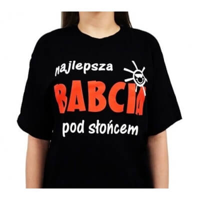 Koszulka "Najlepsza BABCIA pod słońcem" r. XXL